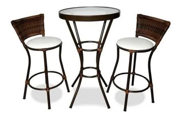 Conjunto Bistro Fibra Sintética Mali