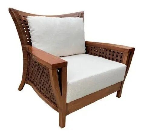 Poltrona Madeira com Junco Caprineli
