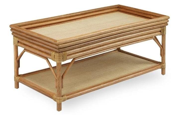 Mesa de Centro Vani em fibra natural
