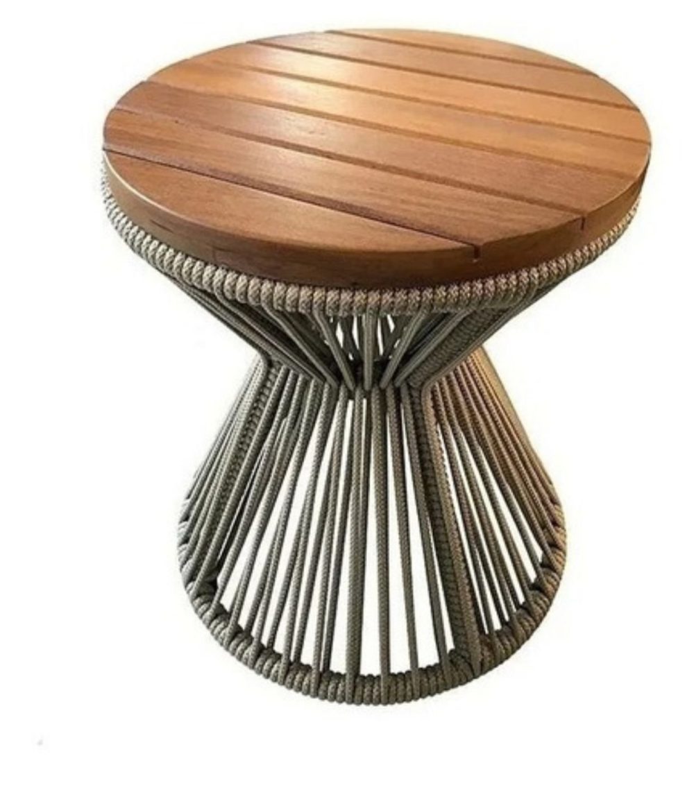Mesa Lateral Lotus em Corda Náutica