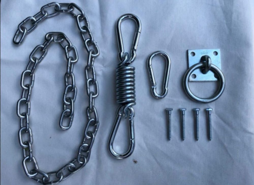 Kit De Instalação Para Rede Cadeira Balanço Suspensa Completo