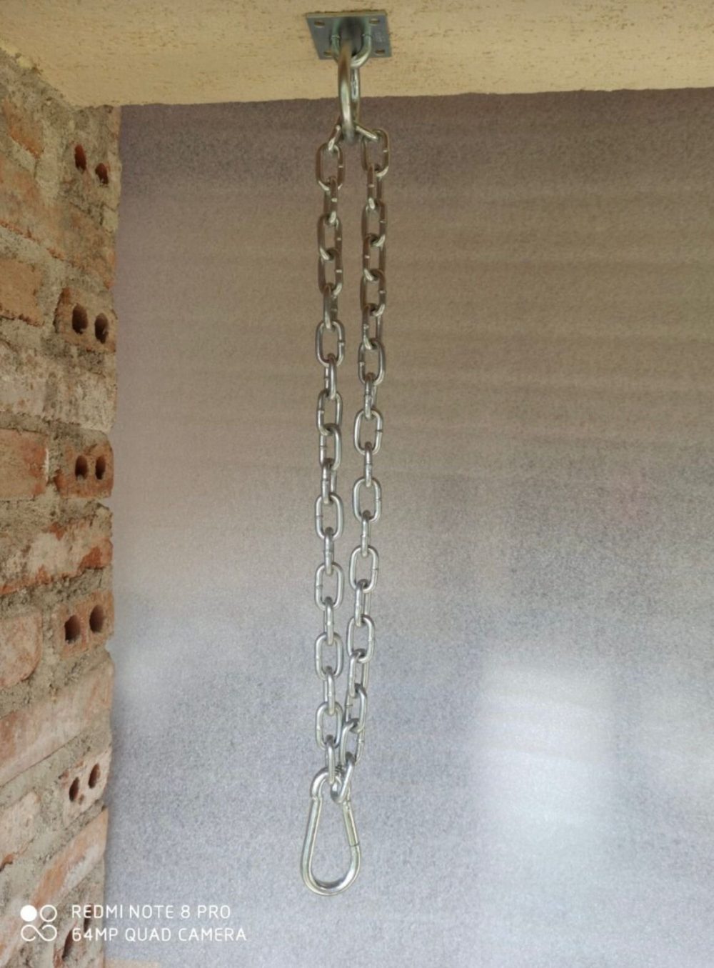 Kit Mosquetão + Argola Para Cadeira De Balanço Teto