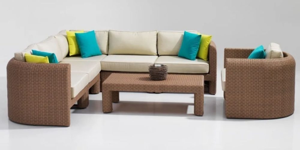 Conjunto Paloma Sofá, Poltrona e Mesa de Centro