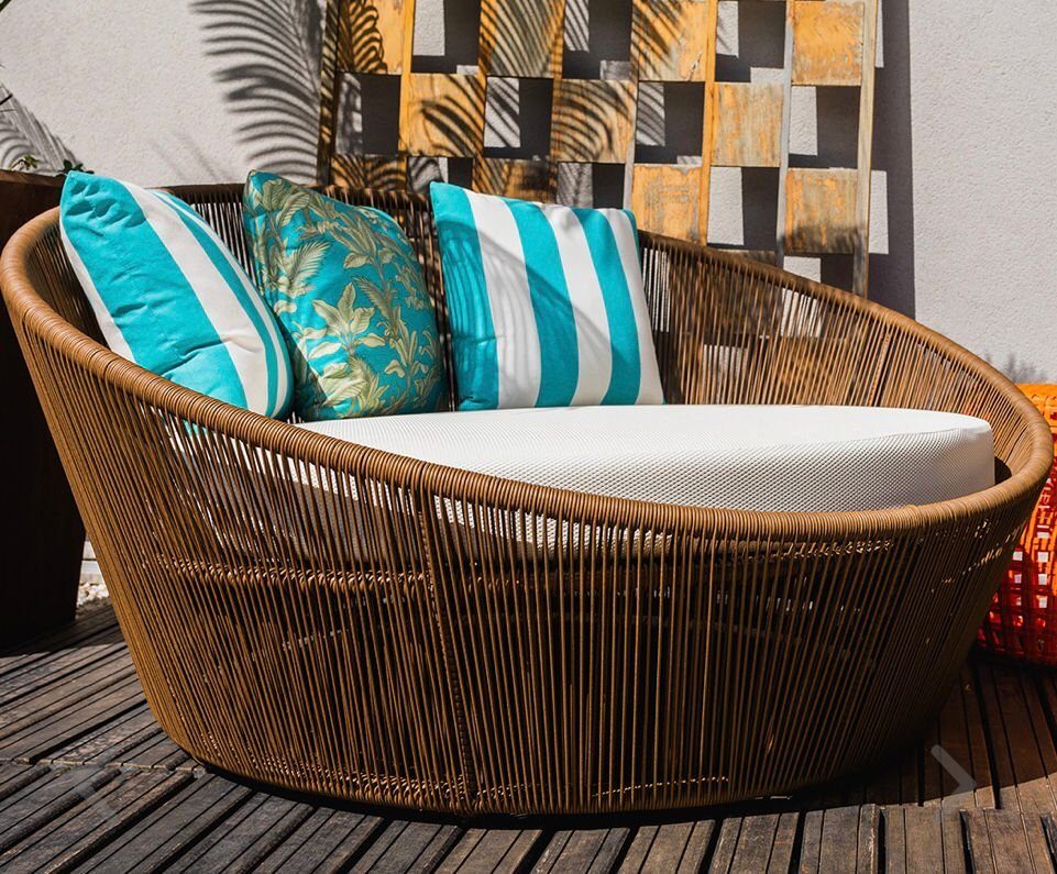 Chaise Dora em Corda Náutica