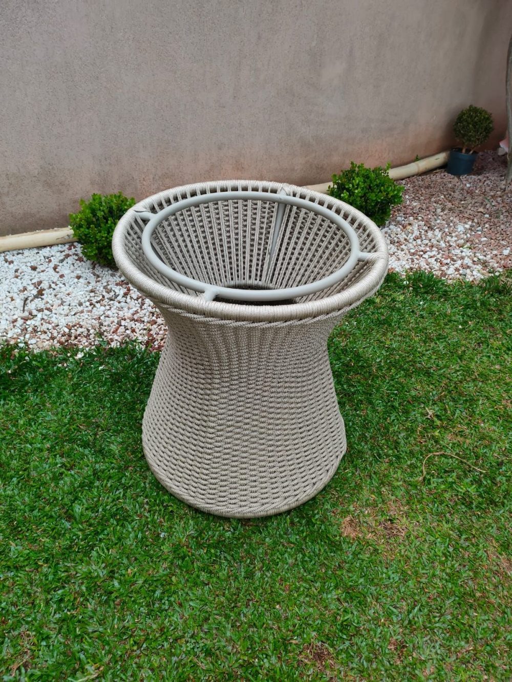 Base Icone para Mesa  em Corda Náutica