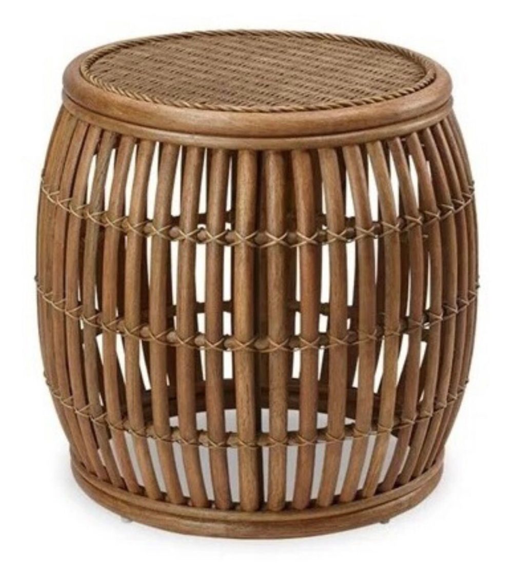 Mesa Lateral Milão em Fibra Natural