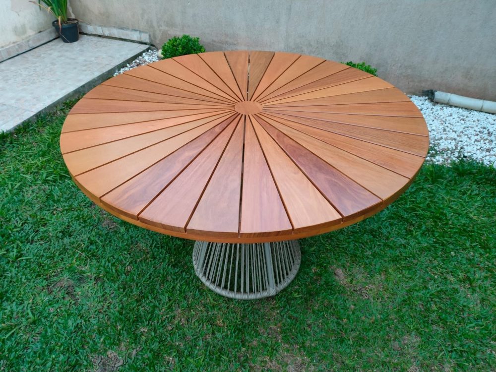 Mesa Buriti em Corda Náutica