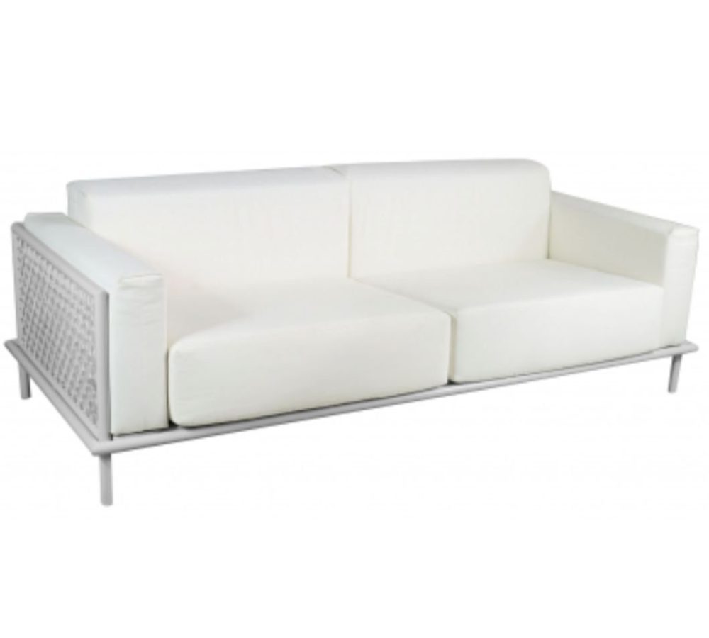 Sofá Balmin 3 Lugares em Corda Náutica