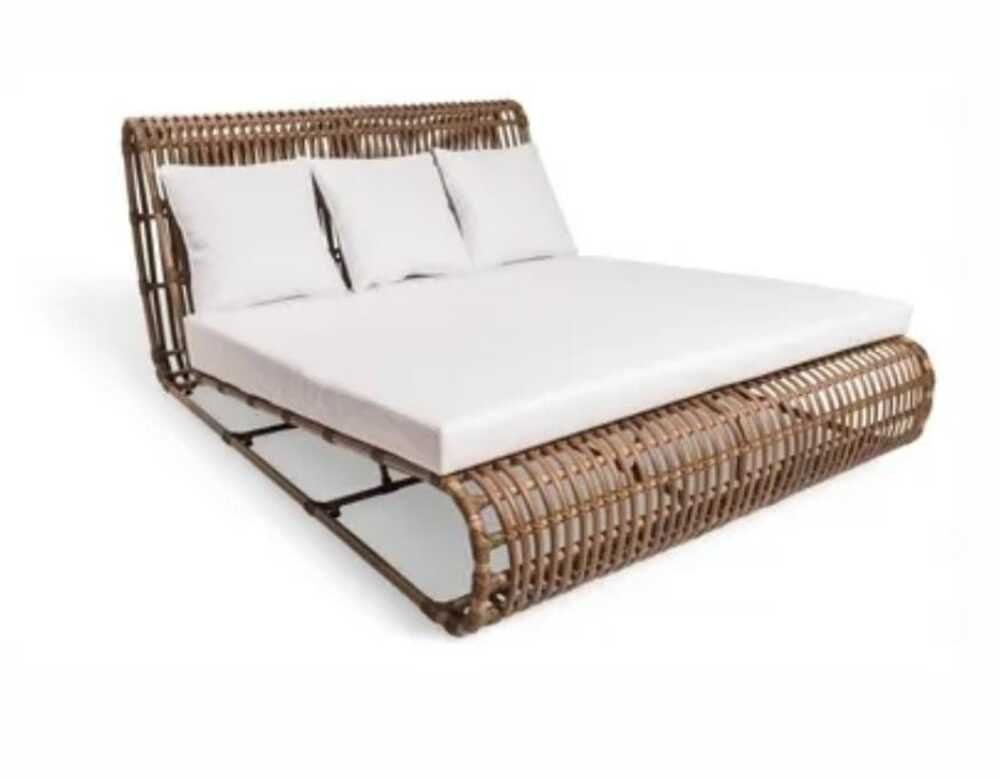 Chaise Long Dupla Fibra Sintética