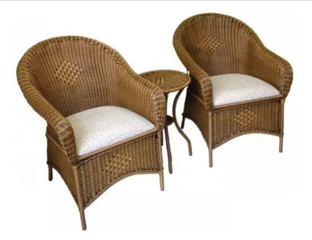 Conjunto 2 Poltronas e Mesa Lateral Jobi